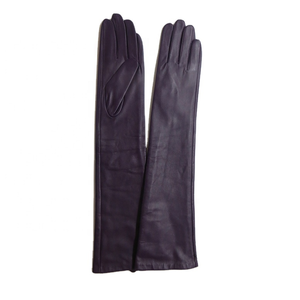 ถุงมือโอเปร่าหนังแกะสำหรับผู้หญิง แบบยาวพิเศษ สำหรับฤดูหนาว ระบายอากาศได้ดี ป้องกันขนร่วง เหมาะสำหรับเล่นสกี ปั่นจักรยาน ตกปลา และกีฬาต่างๆ ลายพิมพ์ - Product Image 5