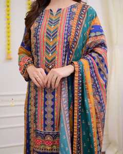 Ropa tradicional india y pakistaní Shalwar Kameez, tallas S a 10XL, hecha de modal y viscosa - Product Image 4