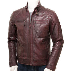 Top Trending Winter Warm OEM Design Slim Fit Chaqueta de cuero para hombre Moda transpirable para hombres - Product Image 3