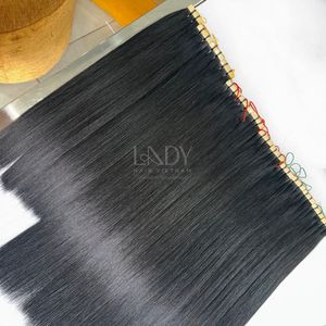 ช่อผมมนุษย์แบบติดกระดูกสีธรรมชาติแบบ100% เวียดนามพร้อมเทป2025 - Product Image 6