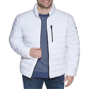 Wholesale Winter Season Plain Warm Puffer <b>Jackets</b> Men 2026 Latest Fashion Casual <b>Slim</b> <b>Fit</b> Custom Color - Product Image 4