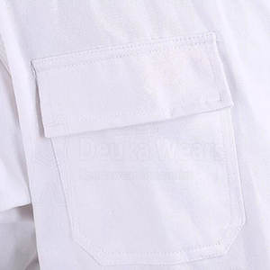 Combinaison de travail de sécurité ignifuge niveau D avec logo personnalisé, faible MOQ, 100 % polyester, imperméable, haute visibilité - Product Image 5