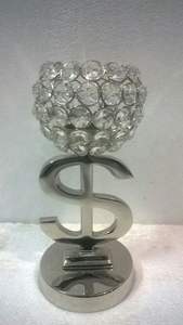 Bougeoir en cristal, décoration de la maison, autre support de bougie brillant, pour l'intérieur et l'extérieur - Product Image 4