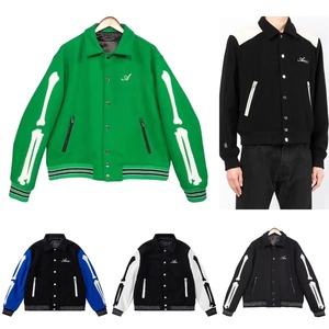 เสื้อโค้ท Letterman unisex. ส่งตรงจากโรงงานแขนเสื้อความคมชัดฉลากส่วนตัวพร้อมแฟชั่นทุกฤดูกาลและการออกแบบที่ทนทาน - Product Image 2