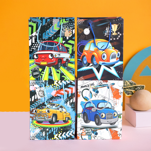 Bolsas de Regalo Personalizables con Temática de Autos para Fiestas - Product Image 5