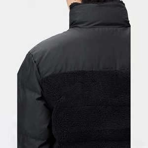 Custom Logo Coated <b>Camouflage</b> Formal Front New Fashion Unisex Warm Luxury Spring Fleece Puffer Jacket - Product Image 6