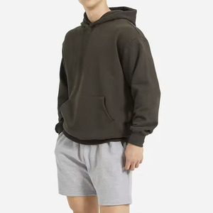 Sudaderas con Capucha de Forro Polar Grueso de Lujo para Hombre, Unisex, Estilo Urbano, Color Sólido, Manga Regular, con Logotipo Personalizado de tu Marca, Venta al Por Mayor 2024 - Product Image 2
