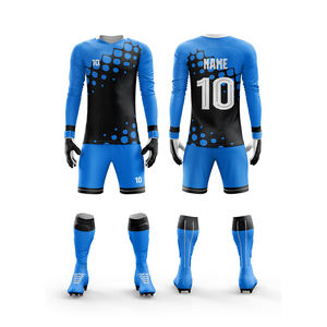 Uniforme de portero de fútbol de alta calidad con mangas largas Estilo de conjunto de servicios OEM más vendido - Product Image 1