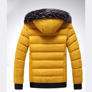 2026 hommes hiver chaud épais coupe-vent veste manteau hommes nouvelle mode col de fourrure détachable à capuche veste imperméable pour hommes - Product Image 5