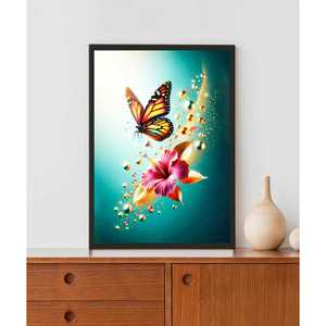 Mariposa Acrílico LED Luz Arte de pared Premium Iluminación LED Decoración de pared - Product Image 2