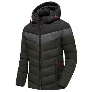 Chaqueta acolchada de alta calidad para hombre, chaqueta de invierno acolchada de algodón, abrigo a prueba de viento, chaqueta de burbuja fina, novedad de 2025 - Product Image 3