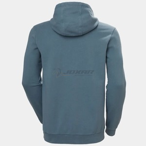 Sweat-shirts en coton épais et chaud pour hommes, vêtements de rue d'hiver, respirants, logo personnalisé, couleur unie - Product Image 6