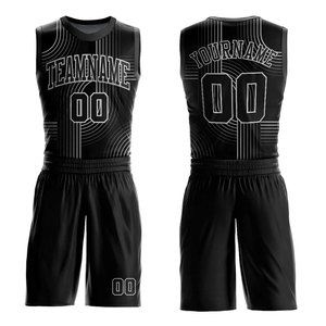 Uniformes de Baloncesto Personalizados Unisex de Alta Calidad, Nuevo Diseño, Sublimados, Transpirables, Antibacterianos, Anti-UV, 100% Tallas Grandes - Product Image 4