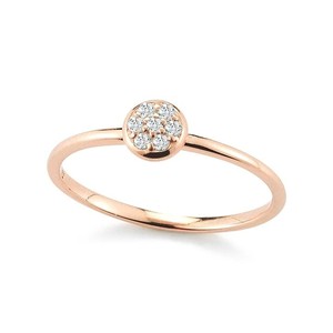 Anillo de compromiso de piedra moissanita banda minimalista dedo personalizar tamaños mujeres niñas joyería de plata fina al por mayor joyería a granel - Product Image 6