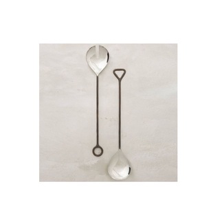 Cuillère à salade en laiton, ensemble de 2 pièces fabricant indien pour utilisation à la main pour taille personnalisée Offre Spéciale - Product Image 3