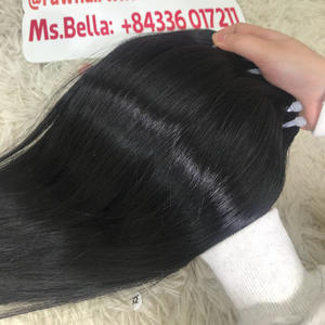 Extensions de cheveux bruts vietnamiens de haute qualité à double trame Prix de gros de style droit de l'usine VQHair - Product Image 1