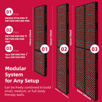 Nuevo Panel de Luz Roja e Infrarroja para Terapia, Fisioterapia, con Longitudes de Onda Médicas, Proveedor de Paneles de Luz Roja/Infrarroja NIR