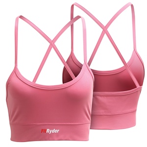 Venta al por mayor Gimnasio Fitness Sets Active Adult Workout Wear Patrón sólido 100% Algodón Yoga Active Wear - Product Image 4