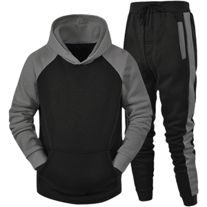 Survêtement 2 pièces confortable et respirant avec logo personnalisé de couleur supérieure de qualité supérieure pour la saison d'hiver pour hommes - Product Image 5