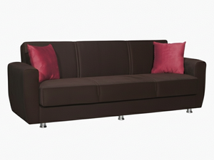 Sofá Cama Color Marrón, Estilo Europeo, Tejido Extensible, Portátil, Convertible, Estructura Sólida, Almacenamiento, Click Clack, Más Vendido - Product Image 2