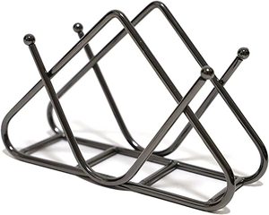 Attractive Design Handmade Customized Design Metal Napkin Holder Black Color Wholesale Latest Classic Metal Napkin Holder - Product Image 6