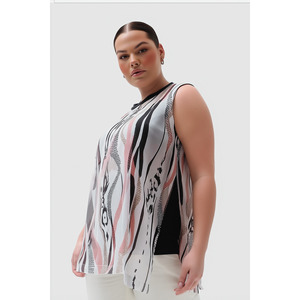 Blusa guarnita in Chiffon - Product Image 2