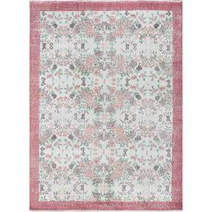 Tapis en laine noué à la main de grande taille, style vintage, Pae-3228, motif floral rouge-orange, pour la maison, le salon, le couloir, rectangulaire, pour adolescents - Product Image 1