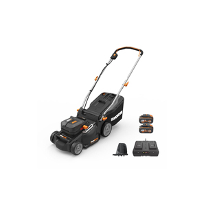 Tondeuse à gazon Worx WG743E.1 48V/58V à essence, moteur diesel 4 temps, cylindre industriel DIY, lame, bac à herbe 150L, 650W - Product Image 3