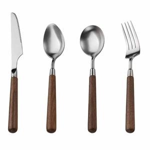 Juego de cubiertos de acero inoxidable con mango de resina azul y rojo PARA CENA, cuchara personalizada, tenedor, cuchillo, chapado en oro de la India para bodas - Product Image 2