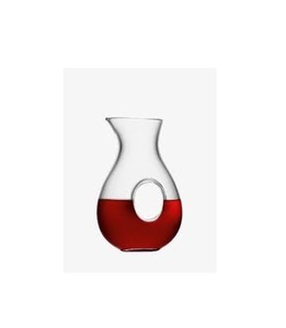 Jarra moderna de lujo para jugo y bebidas, jarra de vidrio hecha a mano con capacidad de más de 1 litro para agua, jugo, vino, decoración de mesa de cocina. - Product Image 1
