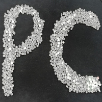 Granulés de résine PC vierge pour moulage par injection, pellets de polycarbonate à faible viscosité, matière première PC transparente pour pièces à parois minces