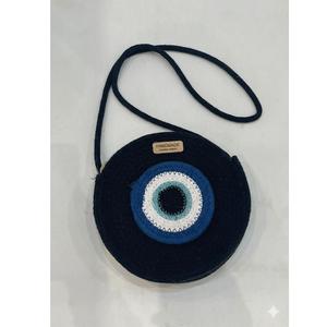 กระเป๋าถือปอกระเจาแบบนุ่มสีดำสำหรับร้านค้าซูเปอร์มาร์เก็ตและแบรนด์ไลฟ์สไตล์ - Product Image 1