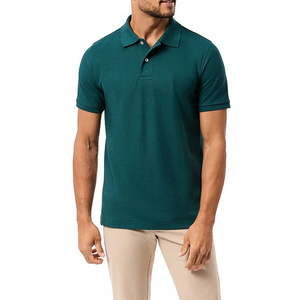 <b>Mens</b> High Quality Solid <b>Polo</b> Shirt Breathable Eco Friendly Fabric Custom OEM Regular Fit Casual Short Sleeve Tee Shirt - Product Image 5