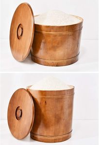 ภาชนะเก็บของทำจากไม้มะม่วงธรรมชาติหรูหราปลอดภัยและจุได้เยอะสำหรับห้องครัวและใช้เดินทาง - Product Image 2