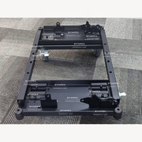 Chariot de transport GYIMPEX LS212K3-CHARIOT personnalisable en acier de haute qualité avec revêtement en poudre pour enceintes Line Array et Subwoofers