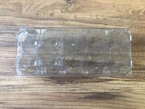 ที่มีคุณภาพสูง10เซลล์พลาสติก PET เซลล์ไข่ถาดขายส่งทิ้งโปร่งใสไข่กรณีบรรจุภัณฑ์ที่มีฝาปิด - Product Image 5