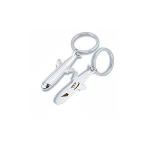 Porte-clés en métal d'avion de taille personnalisée de qualité supérieure pour l'exportation de sacs et de voitures depuis l'Inde pour une utilisation dans le monde entier - Product Image 1