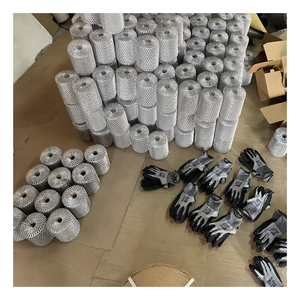 Lot de 6 protège-gouttière, protection de filtre de vidange en aluminium pour rallonge de tuyau de descente, empêche le colmatage des feuilles et des débris (4 pouces) - Product Image 6