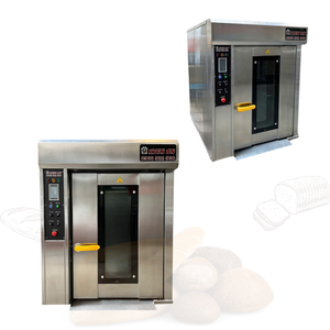 Four à pain commercial de bonne qualité 8 plateaux Pe & palette en bois Machine à pain Altuntop chariot four rotatif usine du Vietnam - Product Image 1