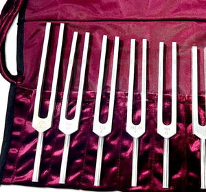 Ensemble de diapasons à huit chakras de haute qualité et durables avec sac, guérison sonore, méditation, relaxation, manuel, aluminium, certifié CE - Product Image 5
