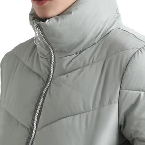 Winter Quilted Jacket Polyester <b>Padded</b> Thick Warm Men's Women's Full Sleeved Casual Biker's Windproof Waterproof Puffer Jacket - Product Image 4