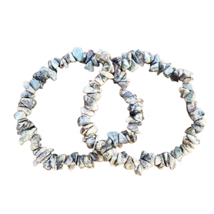 Bracelet à puce de haute qualité bracelet à puce de jaspe kambaba naturel pierre de cristal puce pierre précieuse femmes cristal d'énergie coloré - Product Image 3