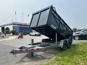 Remolque de granja agrícola de 2 ruedas de la mejor calidad Remolque de Tractor de descarga hidráulica de 2 ruedas Remolque detrás de tractores Remolques de granja. - Product Image 3