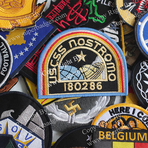 Wholesale Customized Fashion Patches Personalized Embroidered Company Logos for Uniforms Bulk Orders Welcome - Product Image 5