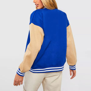 Best-seller Veste décontractée Letterman pour femme pour l'hiver Veste universitaire respirante et confortable pour femme - Product Image 2