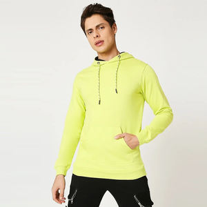 Custom Logo Breathable Tracksuit Outgoing Plain Dyed Heavyweight <b>Hoodies</b> Double Layer 100%cotton Drop Shoulder Mens Sweat Suits - Product Image 6