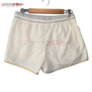 Pantalones cortos cortavientos de cintura alta para mujer, cómodos, ligeros, con cintura ajustable, patrón transpirable caliente - Product Image 2