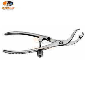 Fórceps de sujeción ósea Vrebrugge, instrumentos quirúrgicos ortopédicos de alta precisión, procedimientos quirúrgicos de fijación ósea segura - Product Image 2