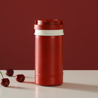 Gobelet à café isotherme 450 ml en acier inoxydable 304 de haute qualité avec logo personnalisé antidérapant 2026 Emerit, idéal comme cadeau de bureau