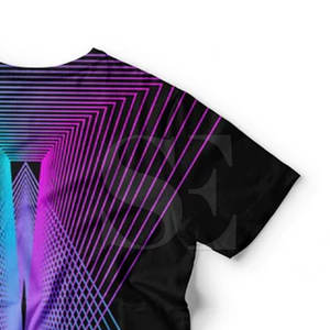 Gran oferta de camisetas cómodas para hombres, último estilo, suave, transpirable para deportes al aire libre, Fitness, impresión por sublimación, peso ligero - Product Image 4